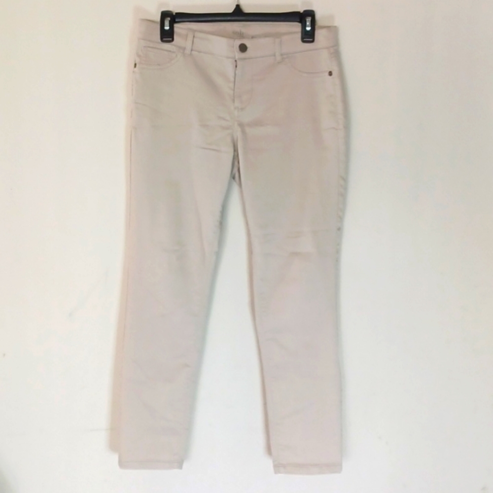 Mid-Waist Stretch Pants